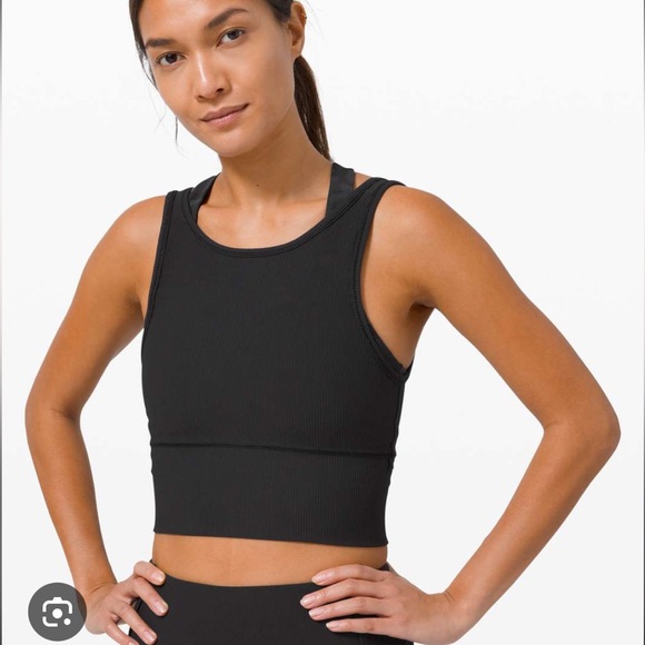 Lululemon Power Pivot Tank *Ribbed* - Picture 1 of 5